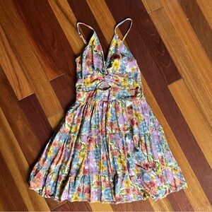 ANGIE FLOWER DRESS